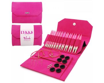 Lykke Blush verwisselbare rondbreinaalden set 12,5 cm (5") | HobbyGigant