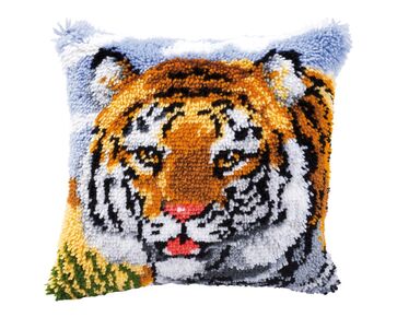 Tijger knoopkussen - Vervaco knooppakket | HobbyGigant