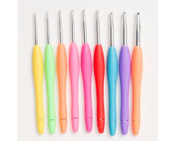 Haaknaalden set met soft touch Mediac 2 - 6 mm | HobbyGigant