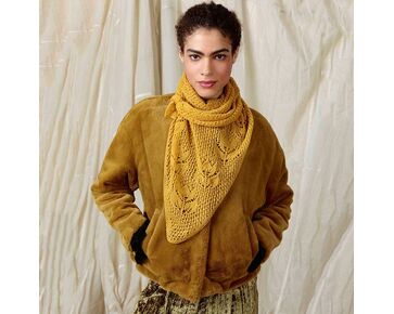 Cashmere driehoeksjaal breien - Lang Yarns Cashmere Dreams breipakket | hobbygigant.nl