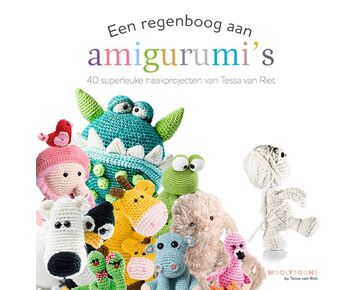 Een regenboog aan amigurumi's - haakboek Tessa van Riet | HobbyGigant