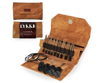Lykke Umber verwisselbare rondbreinaalden set 7,5 cm (3,5")