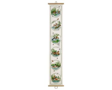 Wandhanger Eenden borduurpakket - Permin Scandinavian art needlework telpatroon | HobbyGigant