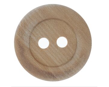 Houten knoop 44 mm 1 stuks - 2596 Deknofa | HobbyGigant