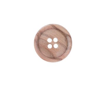Houten knopen 18 mm 5 stuks - 4667 Deknofa | HobbyGigant