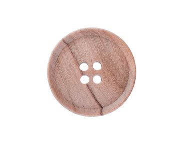 Houten knopen 23 mm 4 stuks - 4667 Deknofa | HobbyGigant