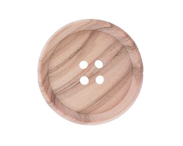 Houten knopen 30 mm 3 stuks - 4667 Deknofa | HobbyGigant