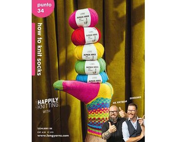 Punto 34 Leren sokken breien - Lang Yarns breiboek | hobbygigant.nl