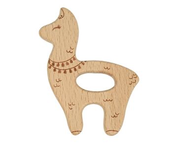 Bijtring Hout Lama - Durable | HobbyGigant