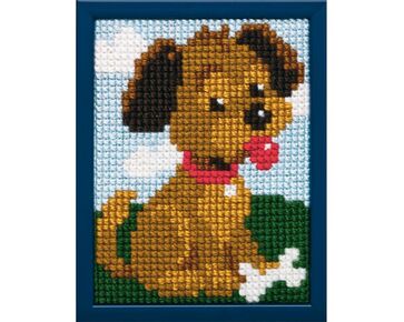 Hondje Kids borduurwerk - Pako borduurpakket | HobbyGigant