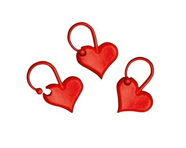 Steekmarkeerders hartjes addiLove - doosje 6 stuks - addi | HobbyGigant