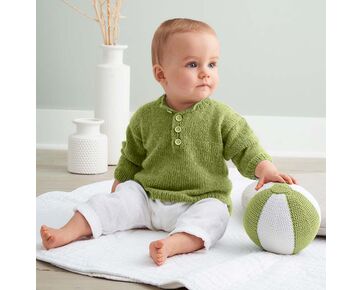Babytruitje breien - Lana Grossa Ecopuno breipakket | hobbygigant.nl