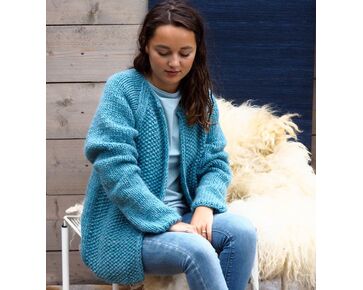 Damesvest Rosie breien - breipatroon