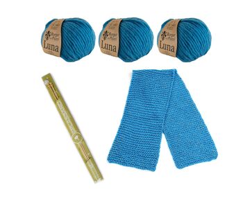 Startpakket breien sjaal - breien voor beginners en kinderen | hobbygigant.nl