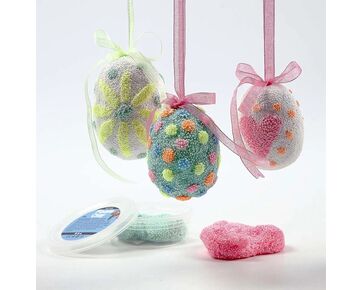 Knutselpakket Paaseieren versieren met Foam Clay  | hobbygigant.nl
