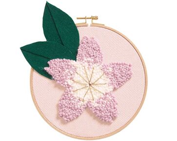 Kersenbloesem punchen - Rico Design Punchpakket 100079 | hobbygigant.nl