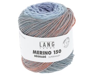 Lang Yarns Merino 150 Dégradé | 100% merino wol | hobbygigant.nl