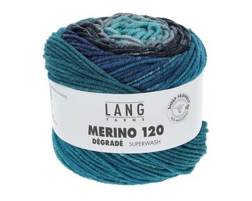 Lang Yarns Merino 120 Dégradé | 100% merino wol | hobbygigant.nl