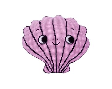 Schelp vorm borduurkussen - Vervaco borduurpakket | hobbygigant.nl