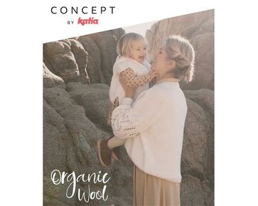 Katia Concept - Organic Wool dames en baby breiboek | breipatronen | hobbygigant.nl