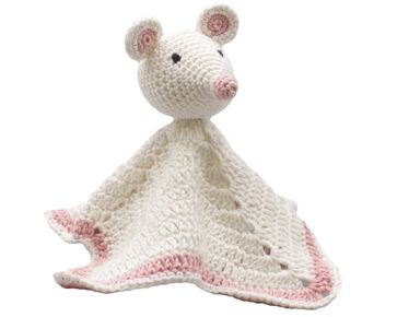 Knuffeldoekje Muis haken - Hardicraft haakpakket | knuffels en amigurumi | hobbygigant.nl