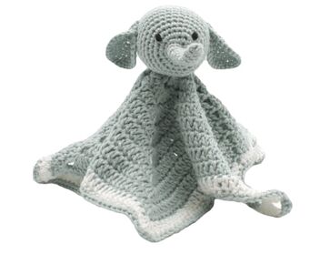 Knuffeldoekje Olifant haken - Hardicraft haakpakket | knuffels en amigurumi | hobbygigant.nl