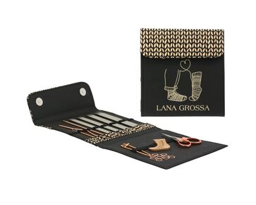 Lana Grossa sokkennaalden set Deluxe - roestvrij staal 15cm | hobbygigant.nl
