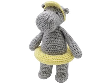 Henny Nijlpaard haken - Hardicraft haakpakket | knuffels en amigurumi | hobbygigant.nl