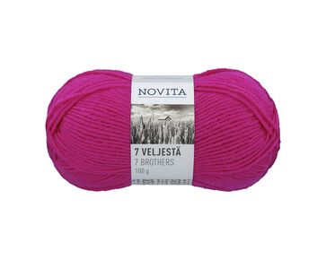Novita 7 Veljestä 7 Brothers 500 | scandinavische sokkenwol | hobbygigant.nl