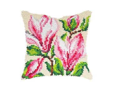 Magnolia knoopkussen - Orchidea knooppakket | smyrna knopen | hobbygigant.nl