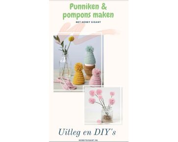 Punniken en pompons maken - Hobby Gigant e-book