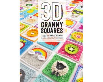 3D Granny Squares - 100 haakpatronen voor granny squares | haakboeken | hobbygigant.nl