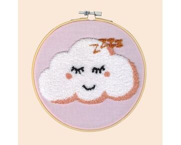 Punchpakket Wolk roze - ReStyle | punchen | hobbygigant.nl