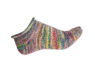 Sneaker sokken breien - Wooladdicts Footprints breipakket | hobbygigant.nl