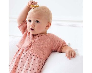 Baby vestje breien - Lana Grossa Ecopuno breipatroon | hobbygigant.nl