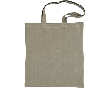 Katoenen tas groot - 38 x 42 cm - Groen | tassen en schorten | hobbygigant.nl