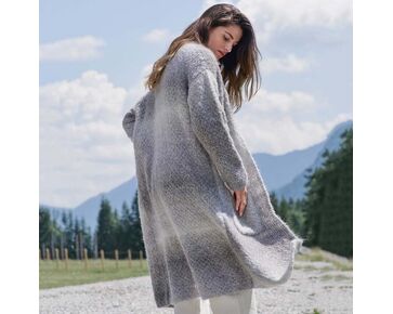 Lang damesvest breien - Lana Grossa Avio breipakket | hobbygigant.nl