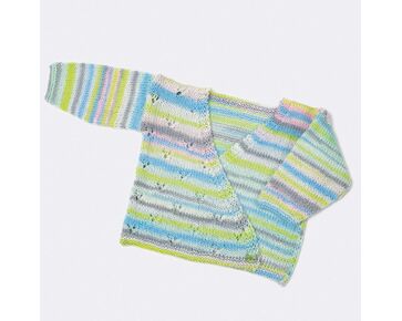 Baby wikkelvestje breien - Lang Yarns Merino 200 Bébé Color breipakket | hobbygigant.nl