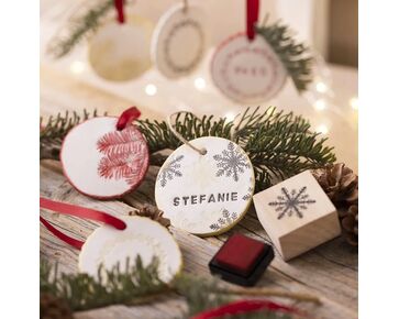 Hobbyset kerstornamenten van klei maken | DIY pakketten | hobbygigant.nl