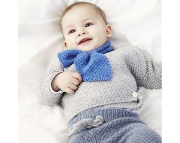 Baby overslagvestje breien - Lamana Como breipakket | hobbygigant.nl