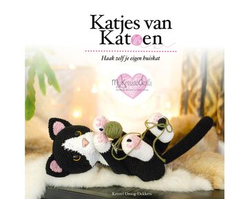 Katjes van Katoen - amigurumi haakboek - Kristel Droog-Dekkers | knuffels en amigurumi | hobbygigant.nl
