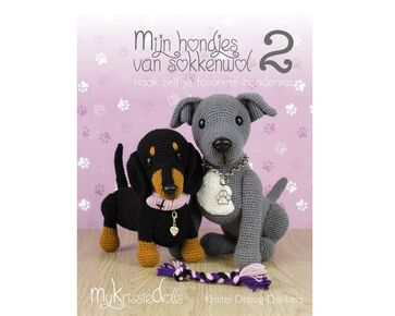 Mijn hondjes van sokkenwol 2 - amigurumi haakboek | knuffels en amigurumi | hobbygigant.nl