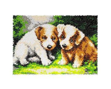 Puppy's knooptapijt - Orchidea Knooppakket | smyrna knopen | hobbygigant.nl