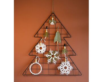 Kersthangers macrameeën - Hobby Gigant macramé pakket