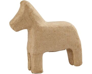 Paard van papier-maché