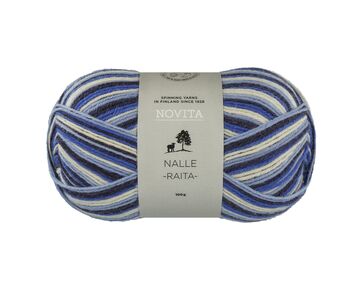 Novita Nalle Raita 8181 | Scandinavische sokkenwol | hobbygigant.nl