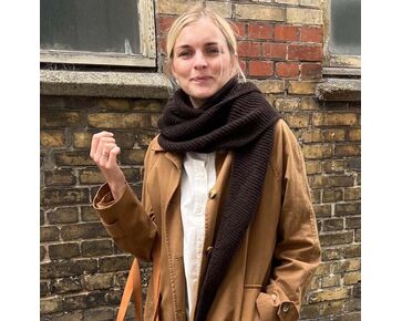 Grote Sophie sjaal breien - PetiteKnit pakket met breipatroon | hobbygigant.nl