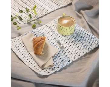 Haakpakket placemats - Creativ Company DIY pakket | haakpakketten | hobbygigant.nl