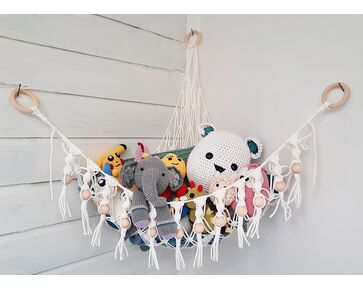 Speelgoed hangmat - Hobby Gigant macramé pakket