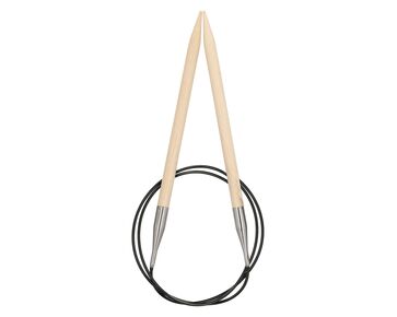 Rondbreinaald vaste houten punten  - Novita, Naalddikte: 5, Lengte rondbreinaald : 40